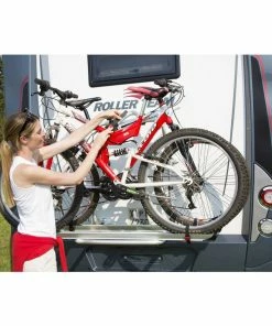 Fiamma Carry Bike Pro C Black - Caravan And Motorhome Bike Rack -Sandbanks Shop fiamma carry bike with bike 88871.1658482328