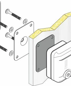 Fiamma Safe Door Security Lock - Caravan And Motorhome -Sandbanks Shop fiamma safe door installation diagram 19312.1630409426