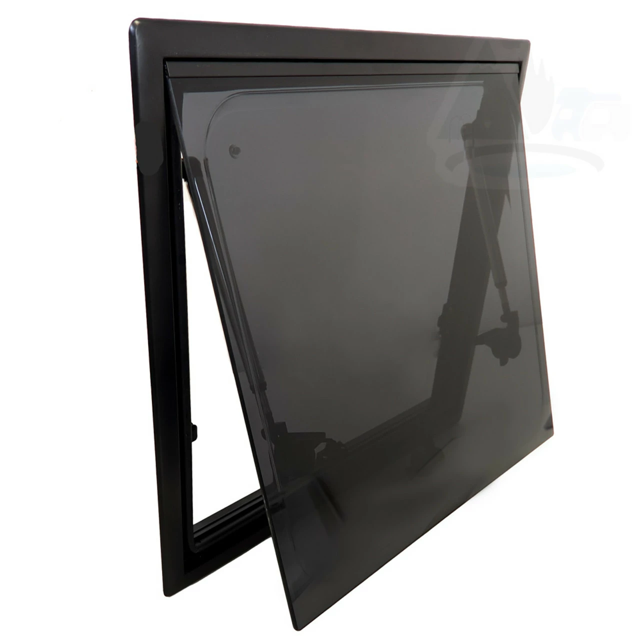 Adventurer Campervan Window With Top Hinge, Blinds & Flyscreen - Flush Acrylic Glass And Frame 2 Adventurer Campervan Window With Top Hinge, Blinds & Flyscreen - Flush Acrylic Glass And Frame - Image 2
