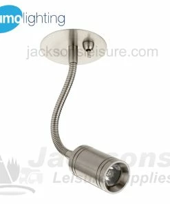 Lumo LED01 FlexNeck 1.0W Flexible Caravan Spot Light