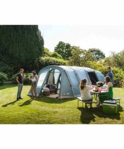 Vango Lismore Air Family Camping Tent Package -Sandbanks Shop lismore air 600xl canopy pitched 53531.1669201364
