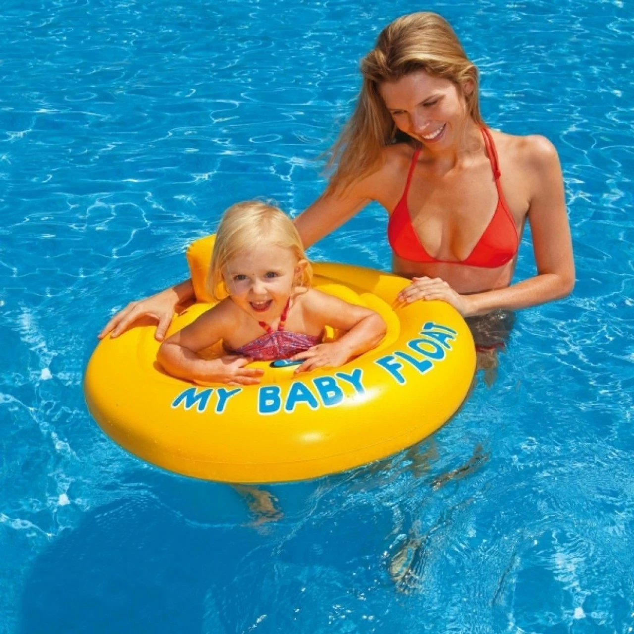 Intex Pool School Baby Inflatable Safety Float Ring 1 Intex Pool School Baby Inflatable Safety Float Ring