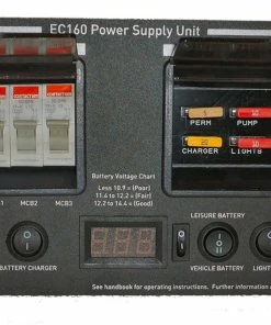 Sargent PMS EC160 Camper Van Power Supply Unit -Sandbanks Shop new digital sargent ec160 92626.1502301546