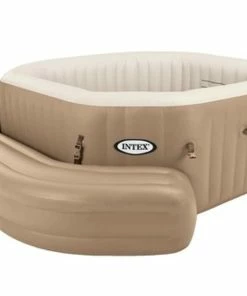 Intex Octagonal Spa Inflatable Jacuzzi Style Portable Hot Tub -Sandbanks Shop octag spa side 86587.1427368025