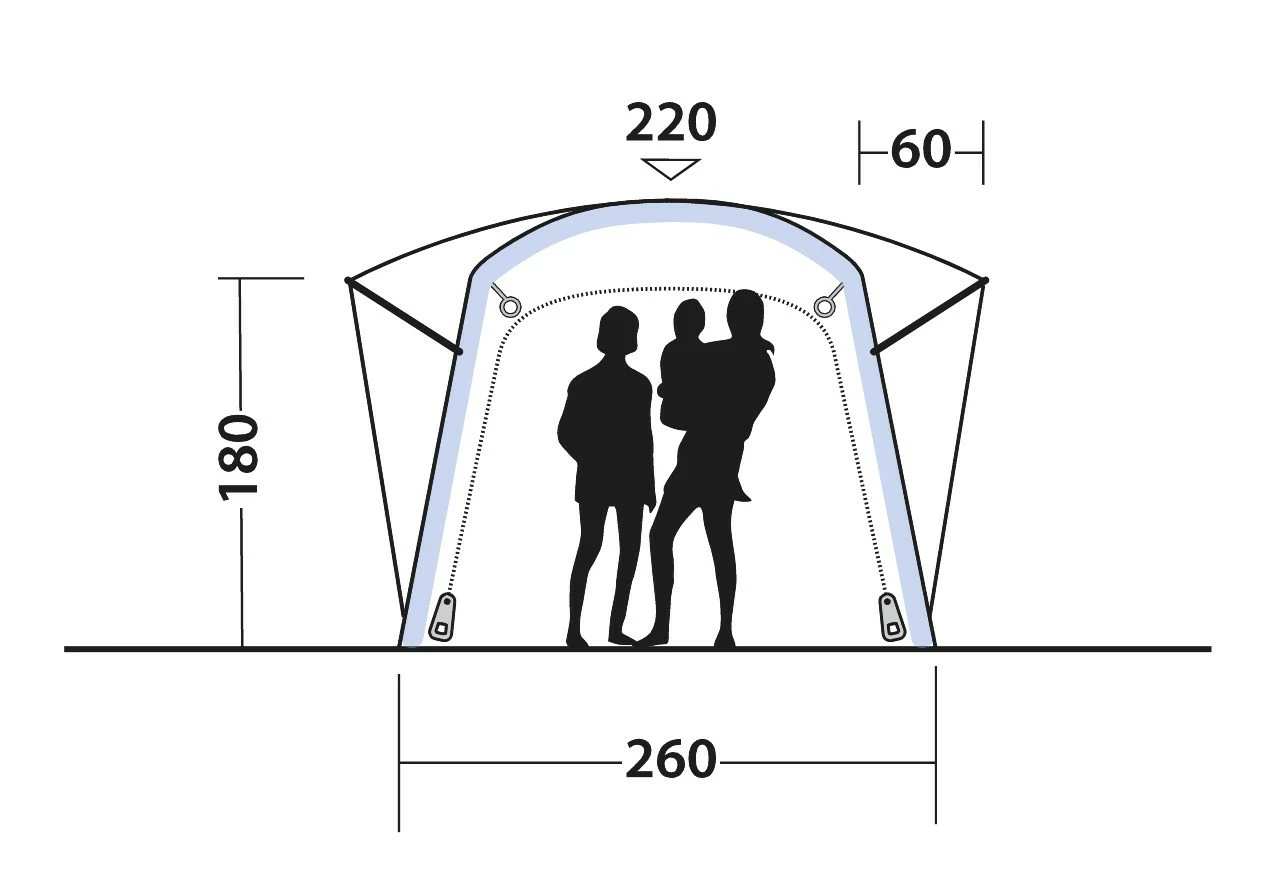 Outwell Bremburg Air Campervan Drive Away Awning 10 Outwell Bremburg Air Campervan Drive Away Awning - Image 10