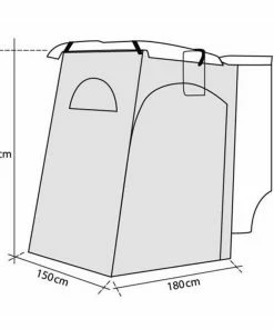 Reimo Fritz-2 Tailgate Tent For VW T5 T6 And Similar Camper Vans -Sandbanks Shop reimo fritz size 33015.1492237990
