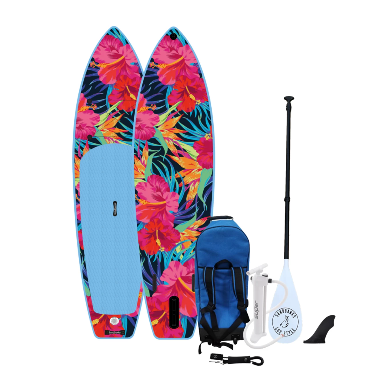 Sandbanks SUP Style Sandbanks Ultimate Art Paddle Board Package - Hawaii 1 Sandbanks SUP Style Sandbanks Ultimate Art Paddle Board Package - Hawaii