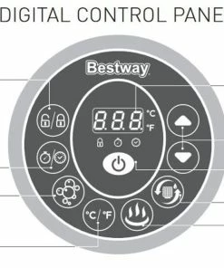 Bestway Lay-Z-Spa Siena Inflatable Hot Tub -Sandbanks Shop siena control 48741.1496527198