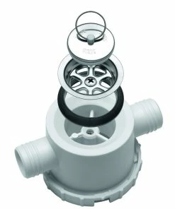 Dometic-Smev AC557 Siphon Dual Angled Caravan Waste Water Fitting