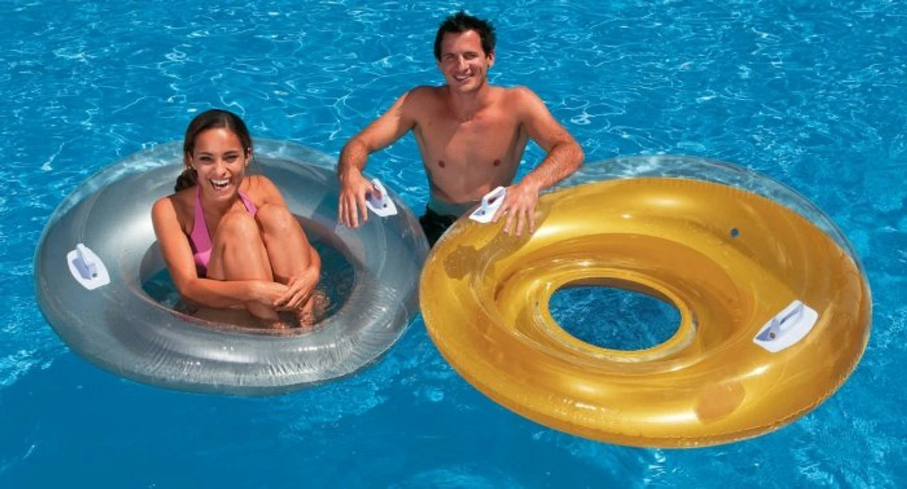 Intex Sit N Lounge Swimming Pool Ring Lounger 1 Intex Sit N Lounge Swimming Pool Ring Lounger