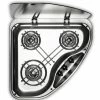 Dometic-Smev PI9003 Triangular Caravan 3 Burner Hob