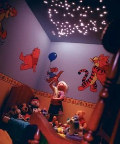 JLS Ltd Small Fibre Optic LED Light Star Effect Ceiling Kit