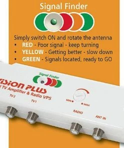 Vision Plus Status 570 Aerial Directional TV / Radio Antenna -Sandbanks Shop status signalfinder 72596.1357812946
