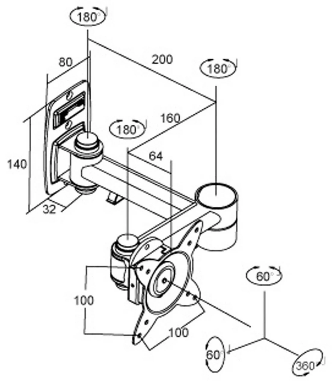 Avtex Svensen SV9.0 Quick Release Caravan Motorhome Television Bracket 2 Avtex Svensen SV9.0 Quick Release Caravan Motorhome Television Bracket - Image 2