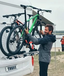 Thule Excellent Rear Wall Mounted Bike Rack Carrier -Sandbanks Shop thule excellent lifestyle 94058.1553098895