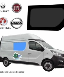 JLS Renault Trafic Vauxhall Vivaro Bonded Glass Sliding Window - Driver's Side