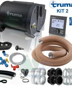 Truma Combi 2E 4E 6E Boiler And Space Heater Complete Kit 2 With Ducting