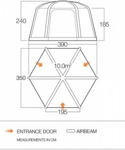 Vango AirHub Hex Camping Shelter 5 Vango AirHub Hex Camping Shelter -Sandbanks Shop vango airhub hex event shelter dimensions 25512.1637673581