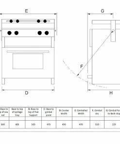 JLS Voyager 4500 Oven, Grill And Hob For Caravans Motorhome Campervans And Marine 15 JLS Voyager 4500 Oven, Grill And Hob For Caravans Motorhome Campervans And Marine -Sandbanks Shop voyager2 45061.1586015085