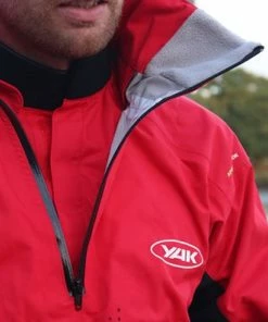 YAK Apollo Touring Cag - Waterproof Kayak And Canoe Jacket -Sandbanks Shop yak apollo detail red 14307.1576751470